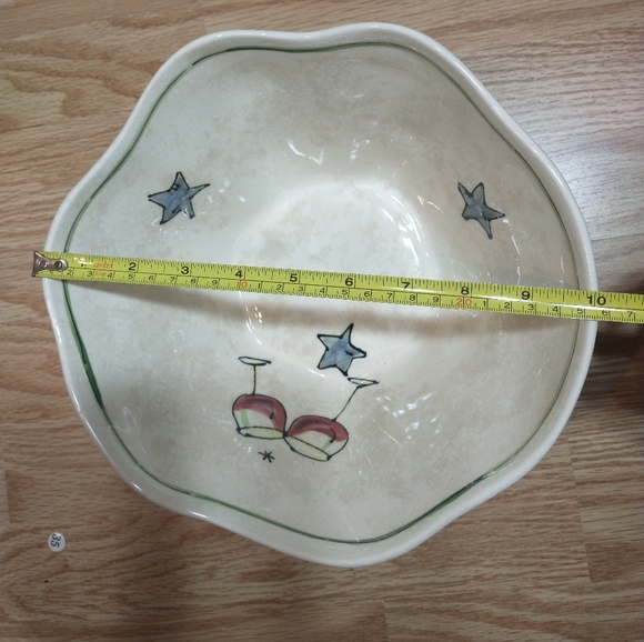 Julia Junkin PAPA Serving Bowl-CERTIFIED INTERNATIONAL  10" ROUND - Picture 15 of 15
